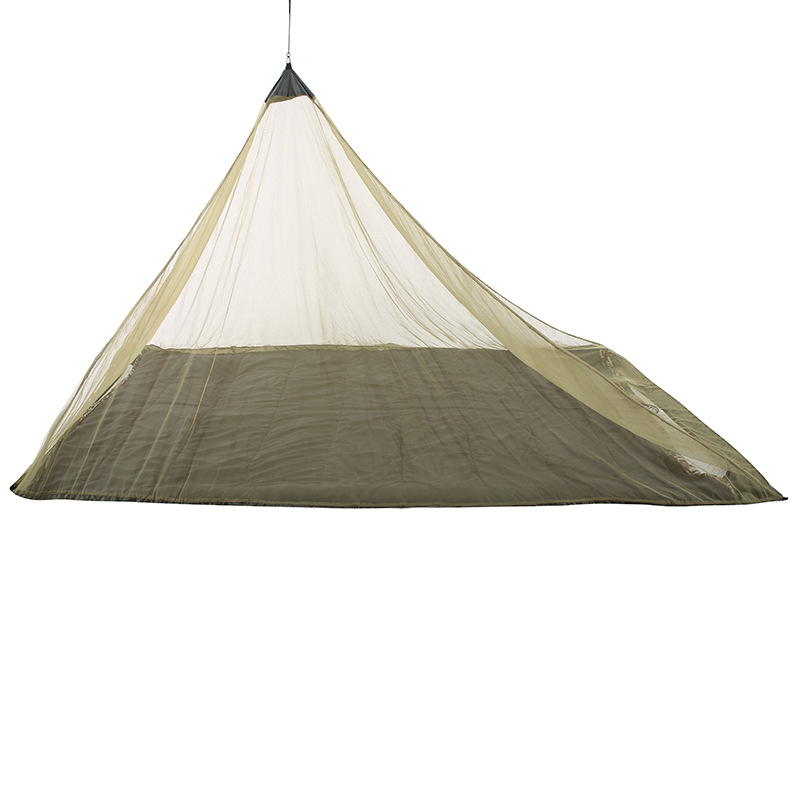 Cheap Goat Tents Outdoor CampingThicken Tent Ultralight Mosquito Repellent Mesh Net One Person Insect Bugs Shelter Pyramid Mesh Net Camping Tent   